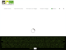 Tablet Screenshot of hillsandwheels.com